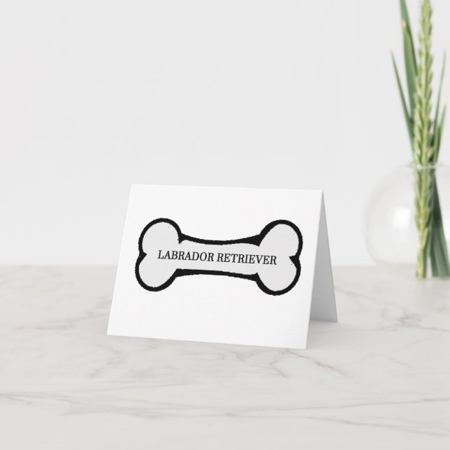 lab name on bone card (Front)