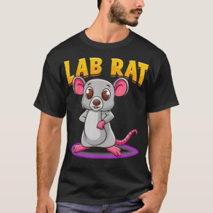 Lab Rat Future Laboratory Worker Scientist Technic T-Shirt