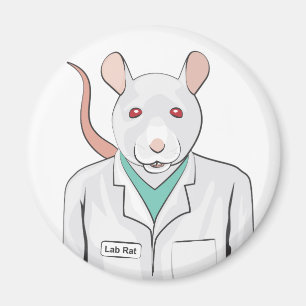 Lab Rat Magnet