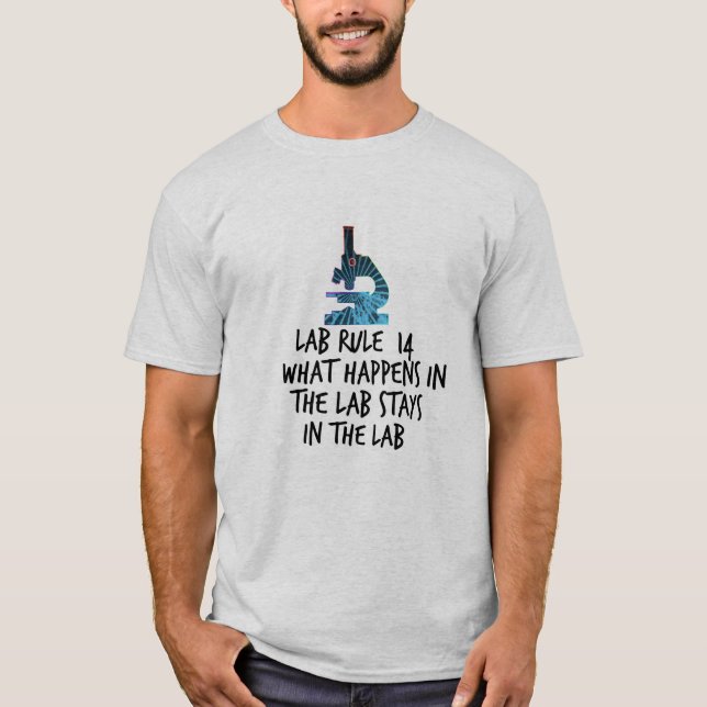 Lab Rules T-shirt (Front)