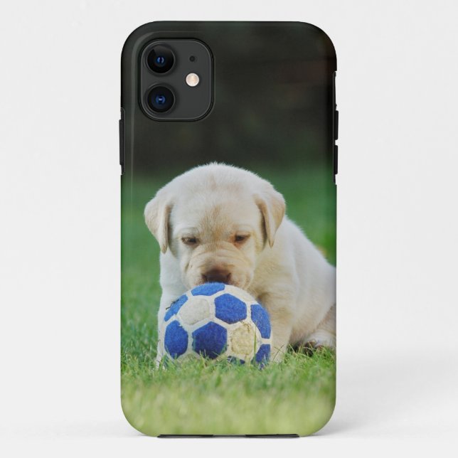Lab soccer player Case-Mate iPhone case (Back)