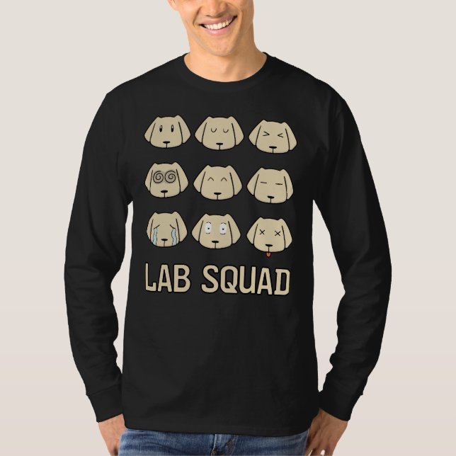 Lab Squad Labrador T-Shirt (Front)