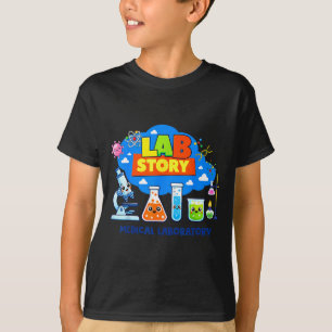 Lab Story Medical Laboratory for Technician Women T-Shirt