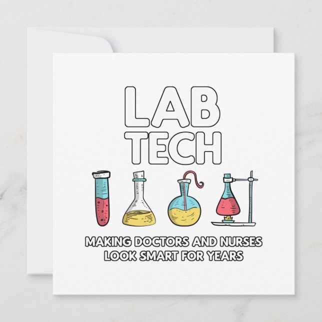 Lab Tech Laboratory Card (Front)