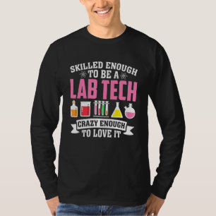 Lab Tech Laboratory medical lab lab week computer  T-Shirt