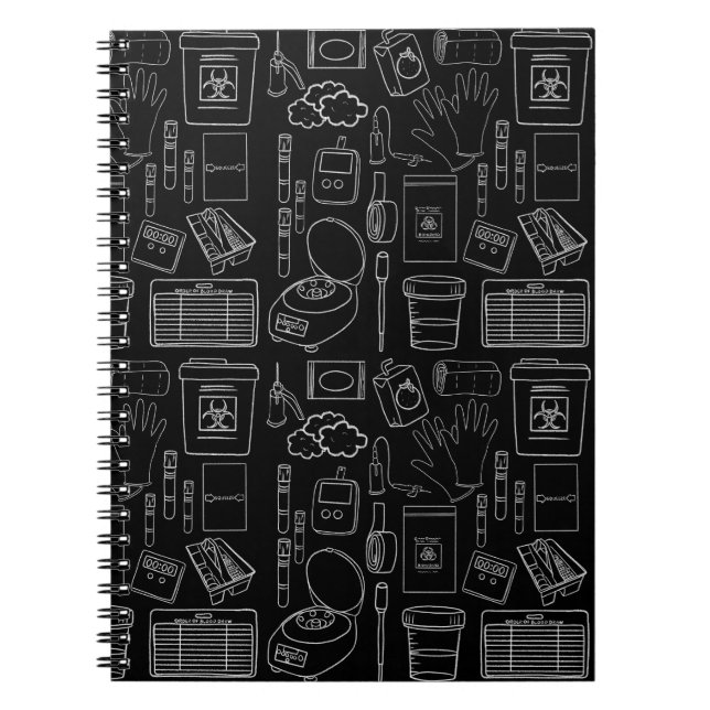 Lab tech notebook  (Front)