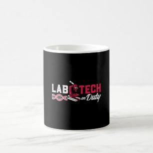 Lab Tech On Duty Laboratory Technician Science Coffee Mug