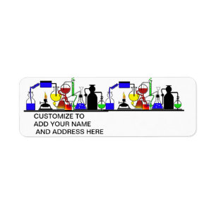 LAB WARE - RETURN ADDRESS STICKERS