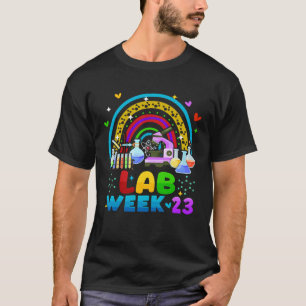 Lab Week 2023 Rainbow Medical Laboratory Science L T-Shirt