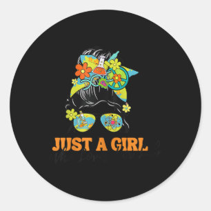 Lab Week 2025 Mystery Machine Of Diagnostics Women Classic Round Sticker