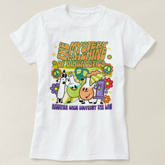 Lab Week 2025 Retro Mystery Machine of Diagnostics T-Shirt