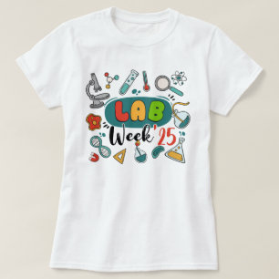 Lab Week 2025 Science Graduation Future Scientist T-Shirt