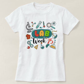 Lab Week 2025 Science Graduation Future Scientist T-Shirt