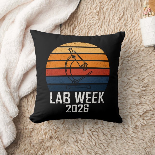 Lab Week 2026 Medical Laboratory Professionals Cushion (Blanket)