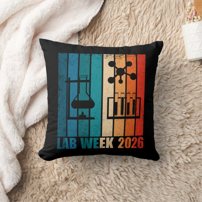 Lab Week 2026 Medical Laboratory Professionals Cushion (Blanket)
