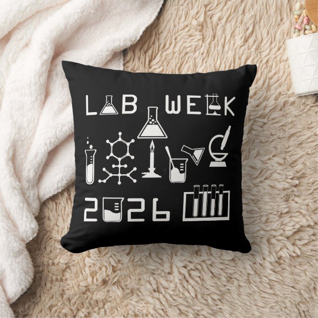 Lab Week 2026 Medical Laboratory Professionals Cushion (Blanket)