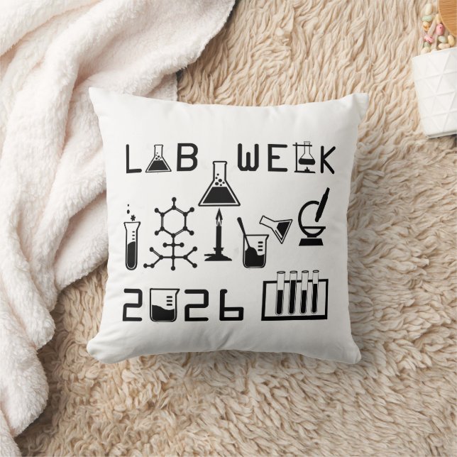 Lab Week 2026 Medical Laboratory Professionals Cushion (Blanket)