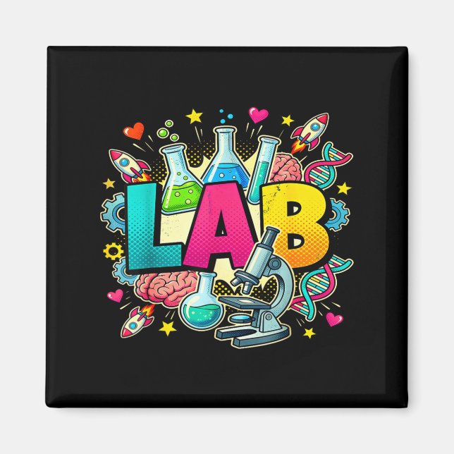 Lab week 2026 tech laboratory scientist Lab week 2 Magnet (Front)