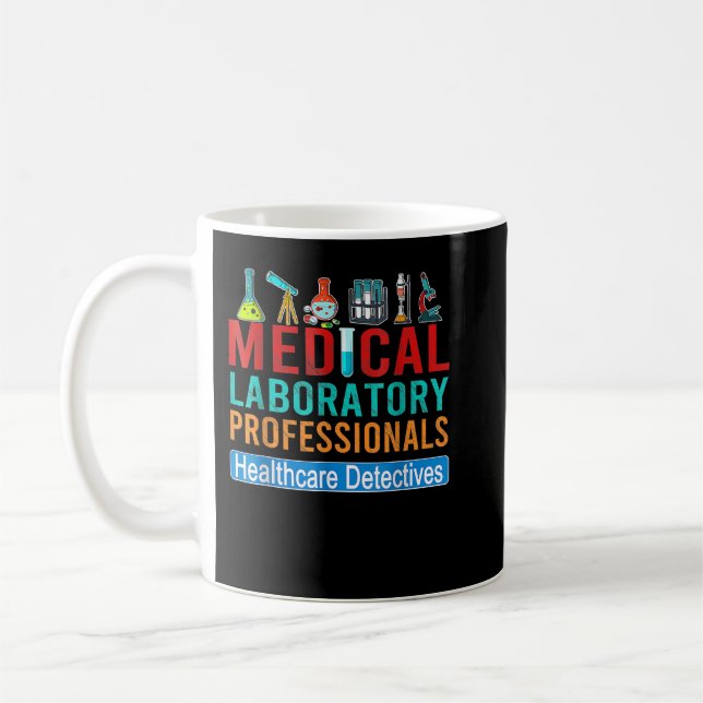 Lab Week Medical Laboratory Professional Health De Coffee Mug (Left)