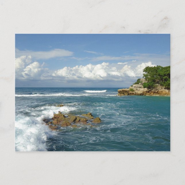 Labadee Seascape Custom Postcard (Front)