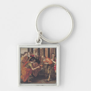 Laban Presenting Eliezer to his Father, 1562 Key Ring
