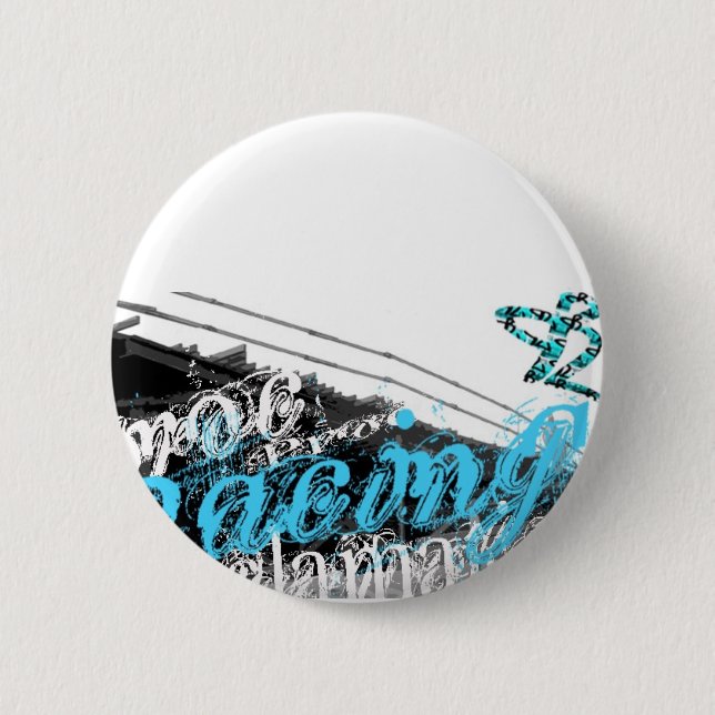 labannerpin 6 cm round badge (Front)