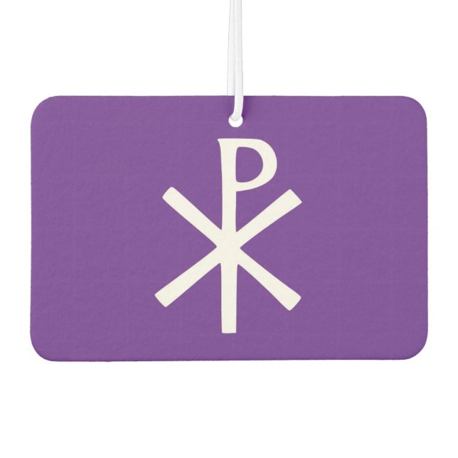 Labarum per Odoramentum  Car Air Freshener (Front)