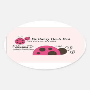 Labdybug Wine Label