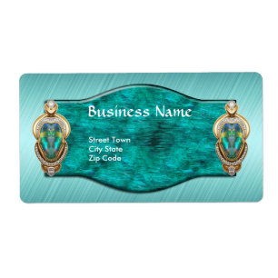 Label Elegant Business Labels Stickers large Size