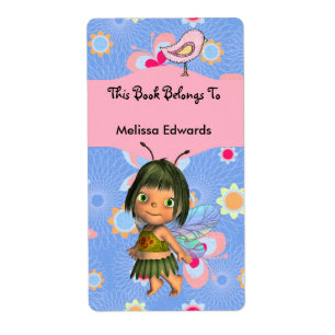 Label Kids Book Labels Stickers Large Size