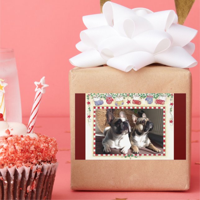 Label label French Bulldogge (Party)