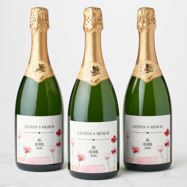 Label "Poppy" (Bottles)