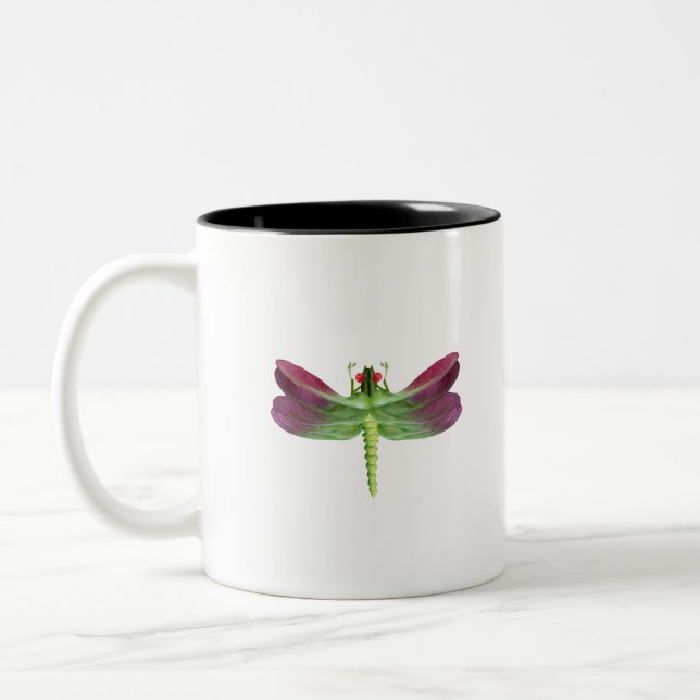 Label Two-Tone Coffee Mug (Left)