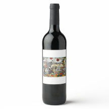 Labels for liquor bottles