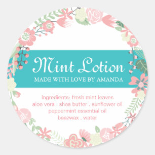 Labels for Lotions and Salves