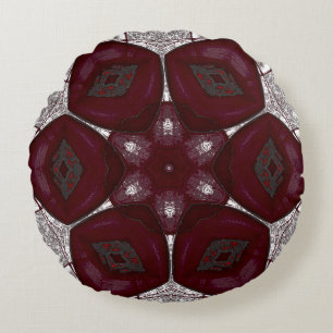 Labia Fluer Prem Mandal Round Cushion