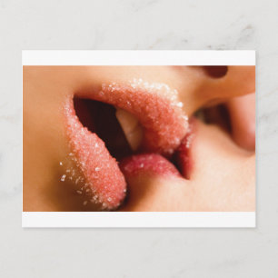 Lábios doces - Sugar Lips Postcard