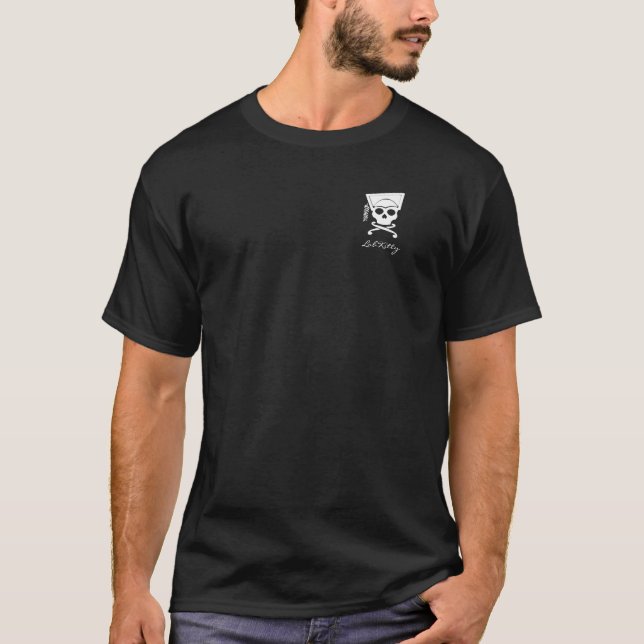 LabKitty Skull Logo (pocket) T-Shirt (Front)