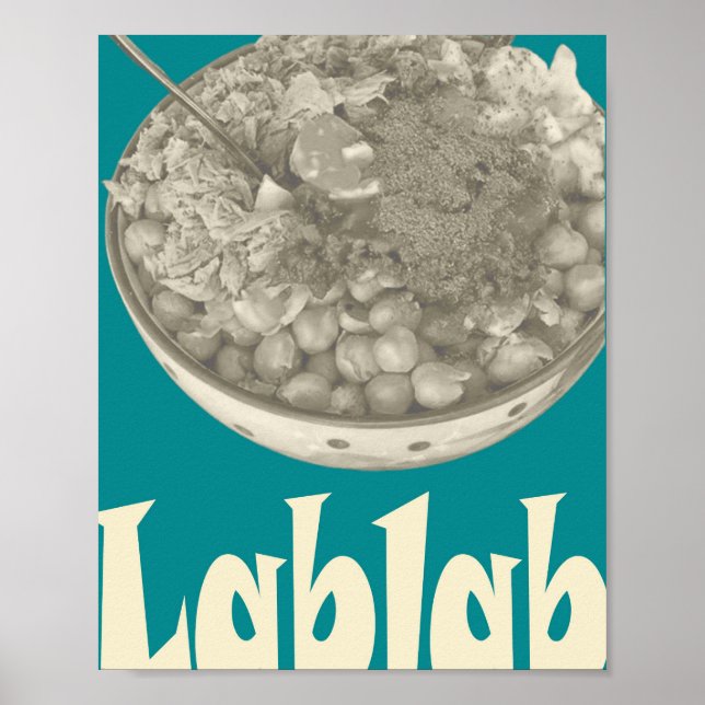 Lablabi & Famous Tunisian Foods Poster (Front)