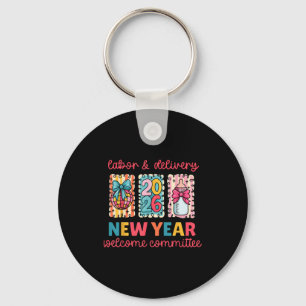 Labor &amp; Delivery 2026 New Year Welcome Committ Key Ring