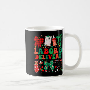 Labor And Delivery Nurse Christmas L&d Nursing Coffee Mug