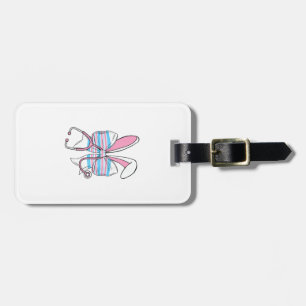 Labor And Delivery Nurse Easter Bunny Ears Baby Bl Luggage Tag