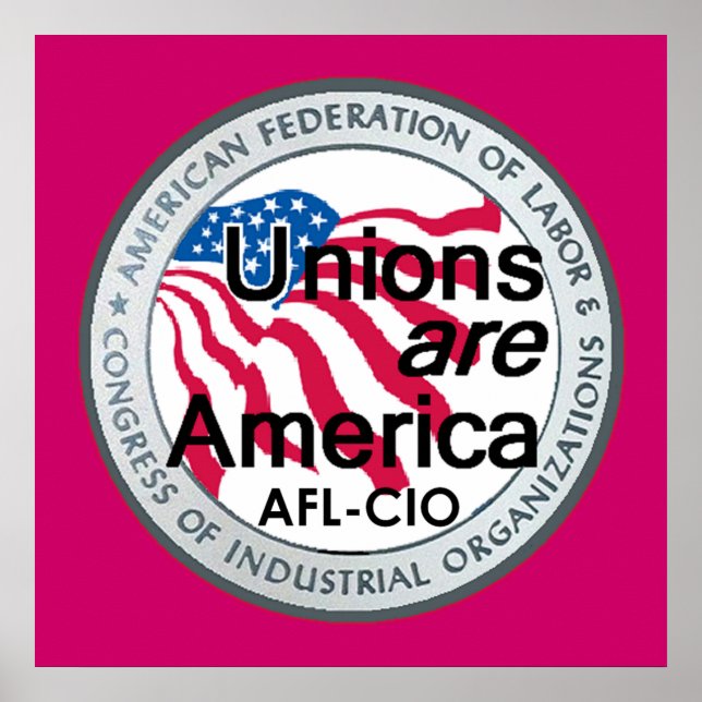 Labor Day Unions POSTER Print (Front)