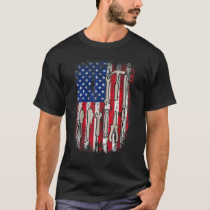 Labor Party Day with patriotic people on Labor Day T-Shirt