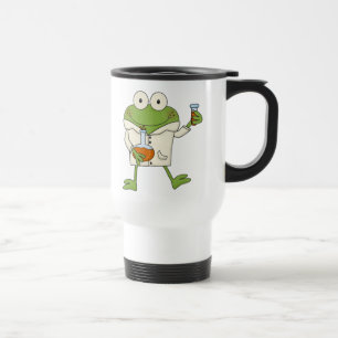Laboratory Frog Travel Mug