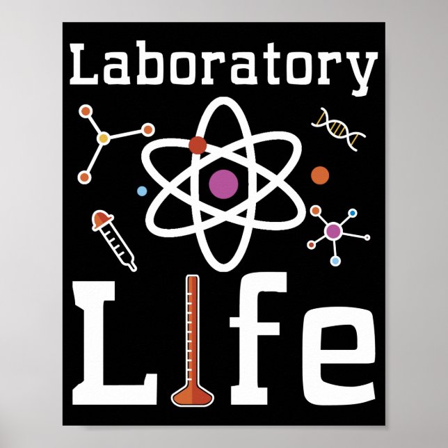 Laboratory Life Science Medical Technologist Poster (Front)