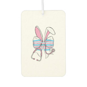 Labour And Delivery Nurse Easter Bunny Ears Baby B Car Air Freshener