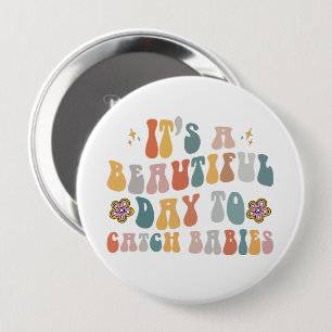Labour and Delivery Nurse Graduation L&D Nurse  10 Cm Round Badge