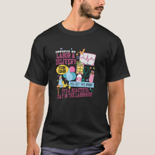 Labour and Delivery Nurse Mother Baby Nurse Stork T-Shirt