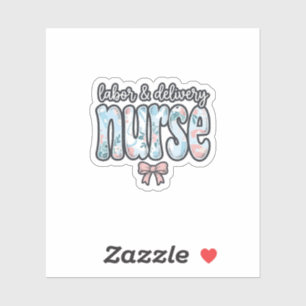 Labour and Delivery Nurse Vintage Floral Shirt Des
